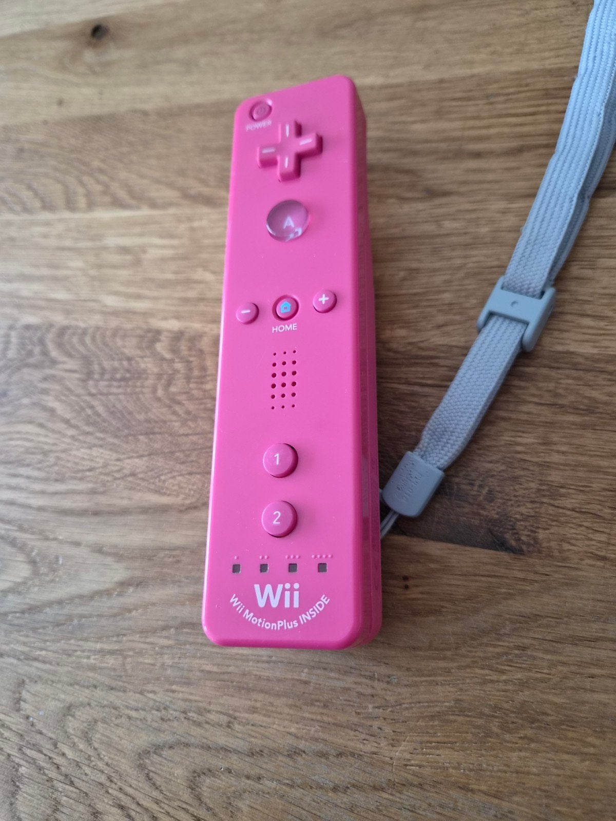 Originele Nintendo Wii Remote Plus (Roze) MotionPlus Inside, Ophalen of Verzenden, Zo goed als nieuw, Wii, Wii-mote of Nunchuck
