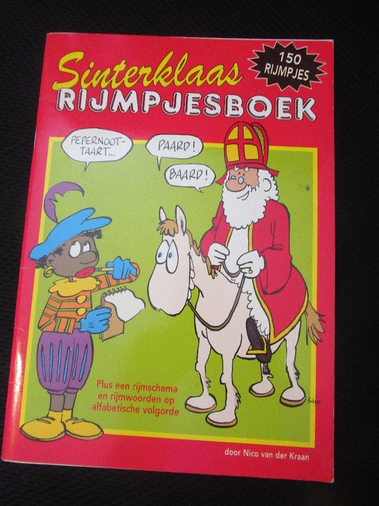 SINTERKLAAS RIJMPJESBOEK (150 RIJMPJES), sint, Ophalen of Verzenden, Zo goed als nieuw