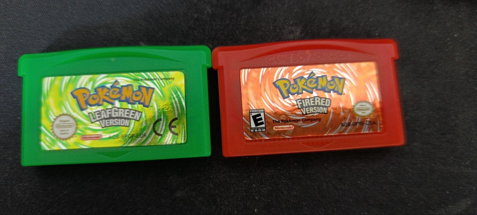 Pokémon Fire Red & Leaf Green Authentiek, Spelcomputers en Games, Games | Nintendo Game Boy, Ophalen, 1 speler, Zo goed als nieuw