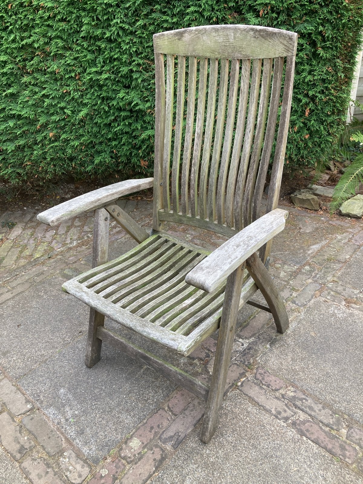 Teak Tuinstoel van Teak & Garden, Ophalen, Gebruikt, Teakhout