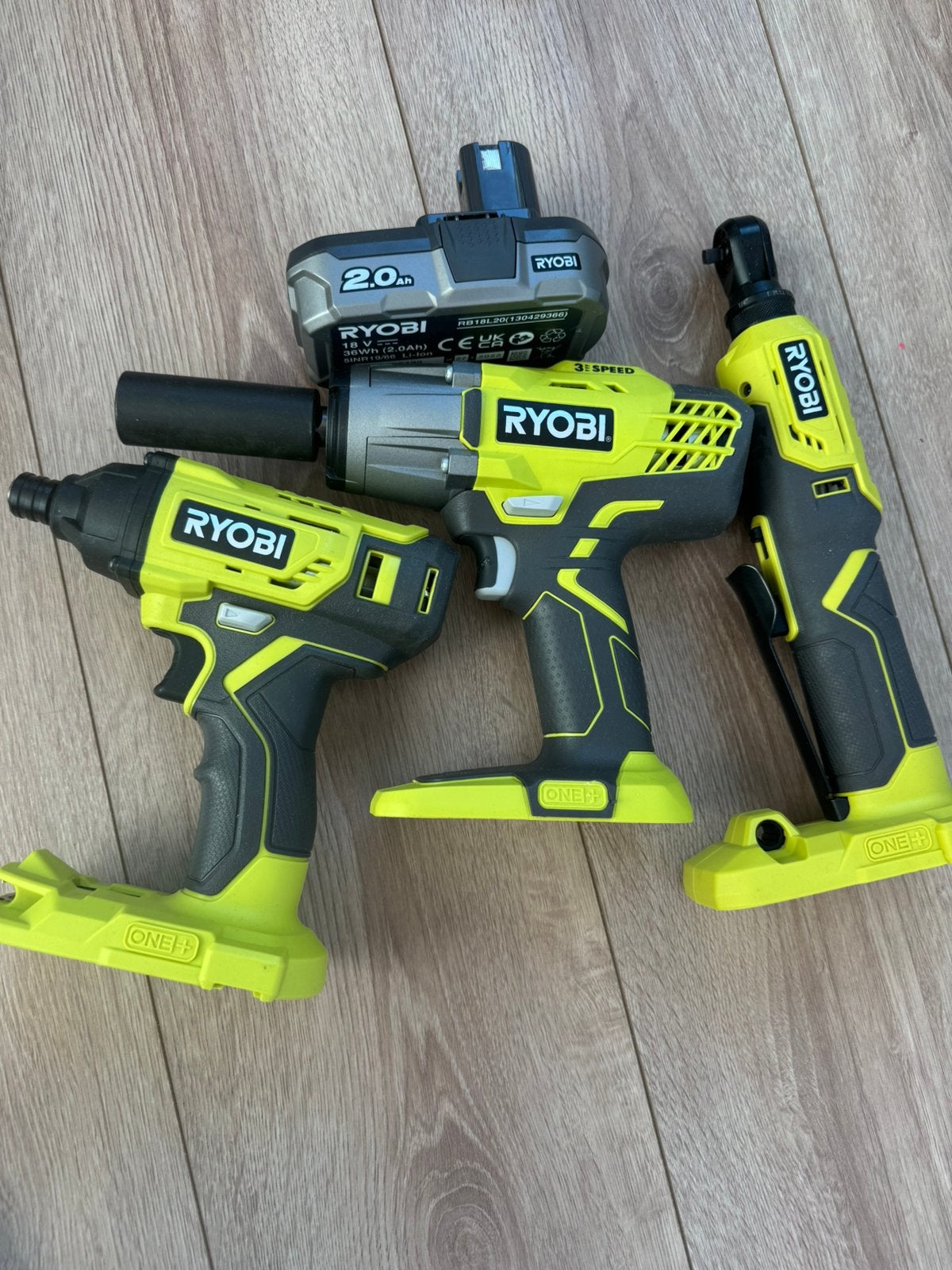 Nieuwe Ryobi ONE+ 18V set – Nooit gebruikt, Doe-het-zelf en Verbouw, Gereedschap | Handgereedschap, Nieuw, Ophalen