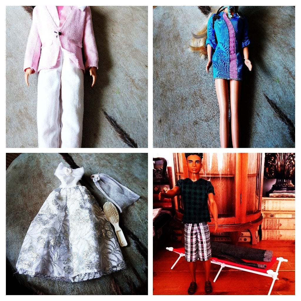Barbie Sindy Steffi Simba poppen stewardess Ken, Ophalen of Verzenden, Zo goed als nieuw