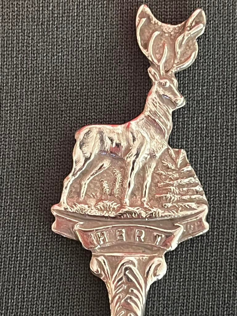 Vintage Herten lepeltje., Ophalen of Verzenden
