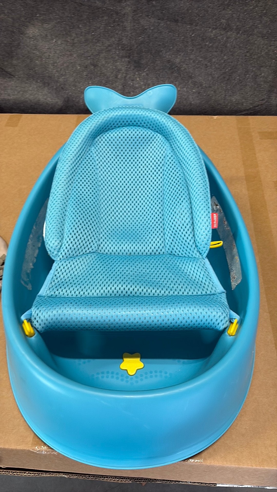 Skip hop Badje met Badzitje - Blauw, Gebruikt, Badje, Standaard, Ophalen