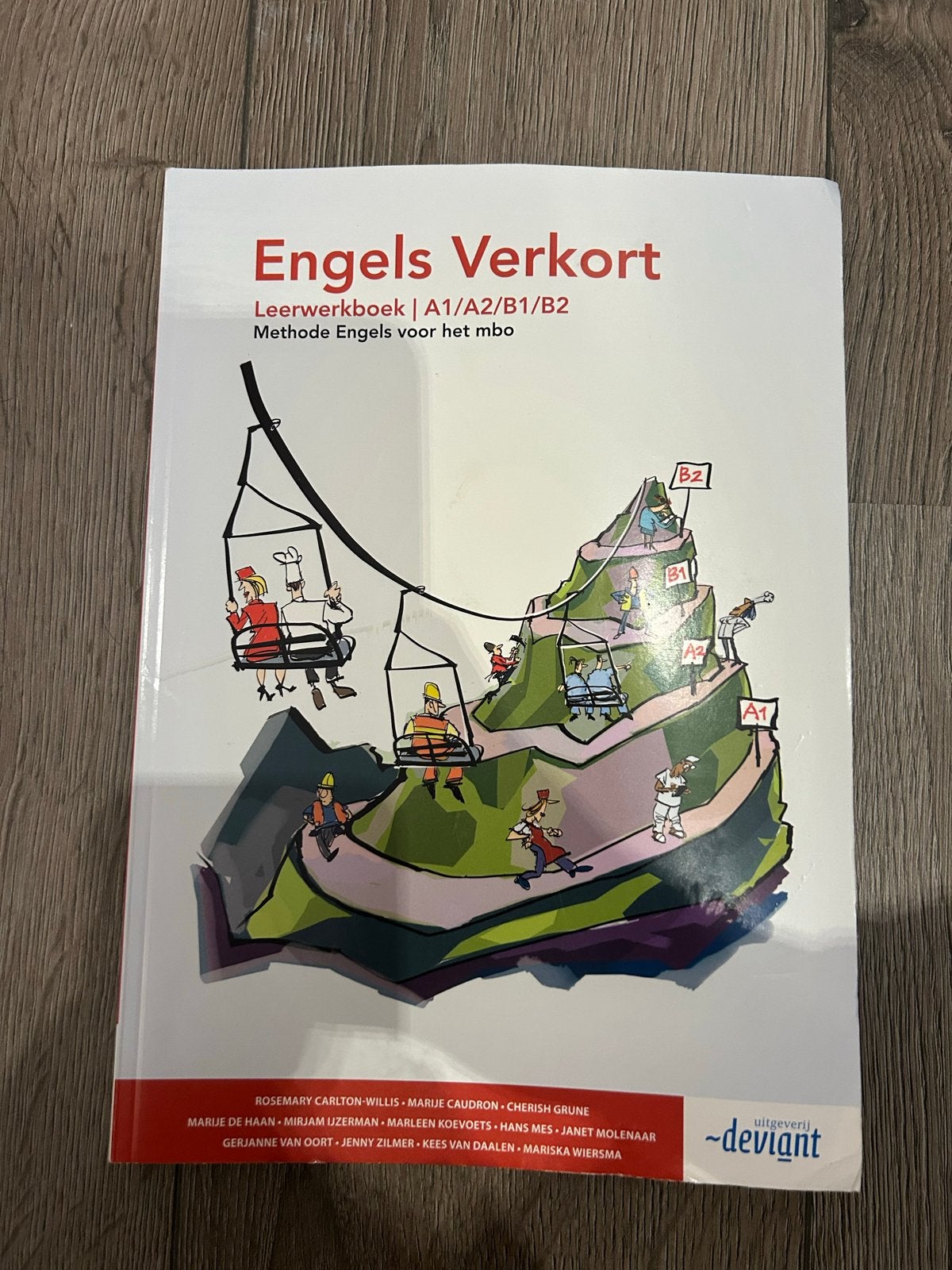 Engels Verkort Leerwerkboek A1/A2/B1/B2 MBO, Ophalen of Verzenden, Zo goed als nieuw, Non-fictie