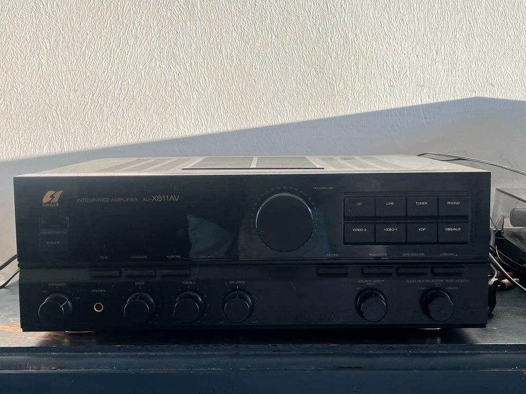 Sansui au-x611AV incl. afstandsbediening, Ophalen, Gebruikt, Overige merken