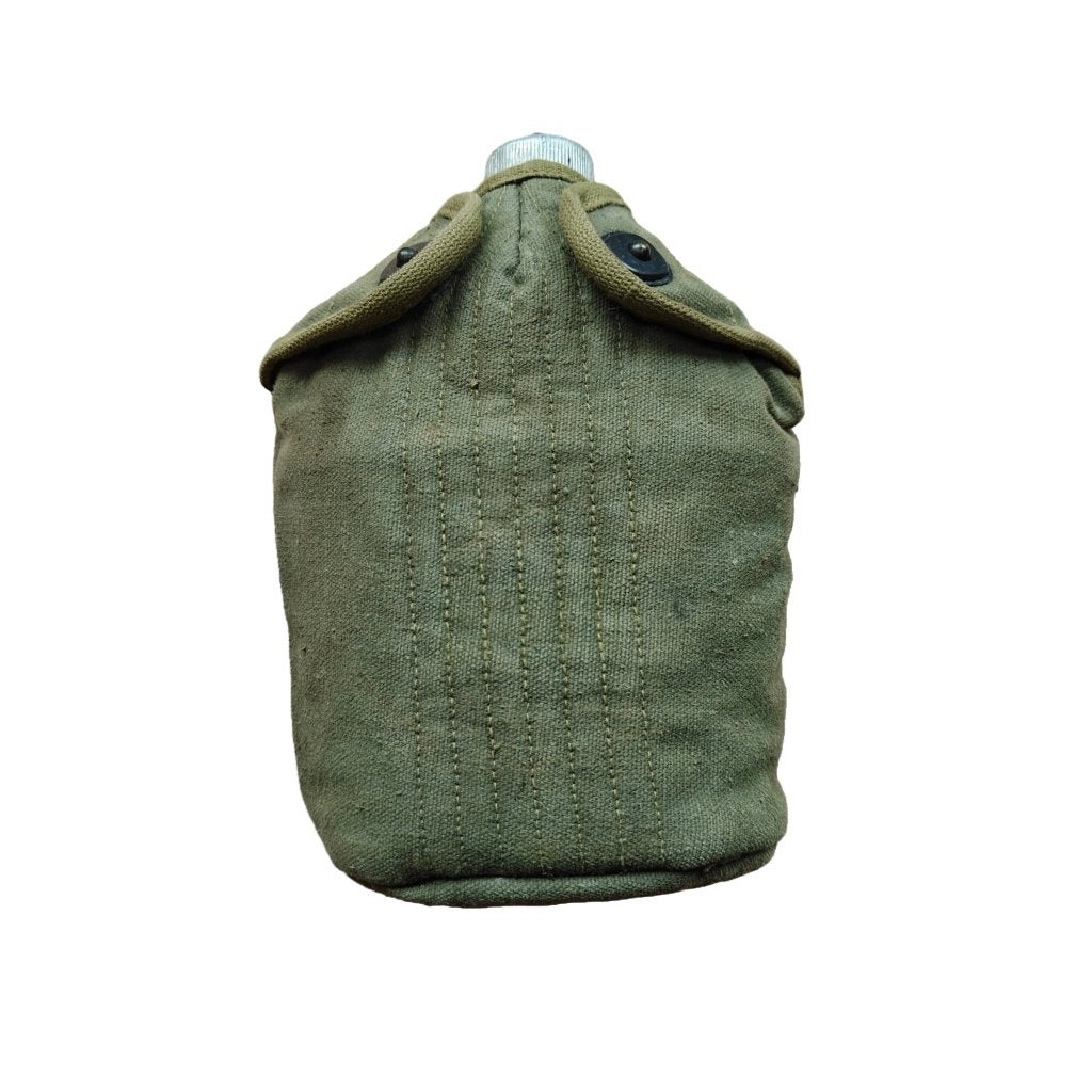 WWII US Cavalry / Paratrooper Canteen OD Cover, Ophalen of Verzenden, Amerika