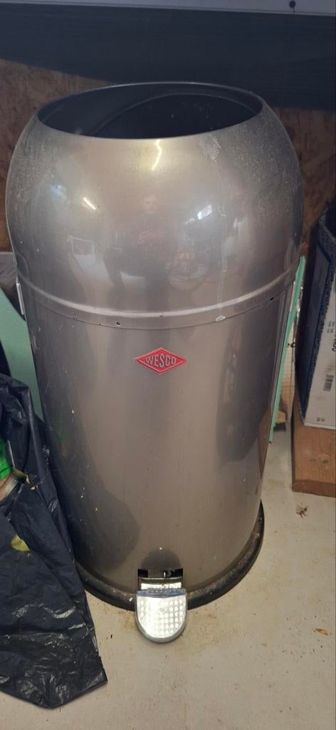 Wesco prullenbak defect, 40 liter of meer, Ophalen, Gebruikt, Minder dan 50 cm