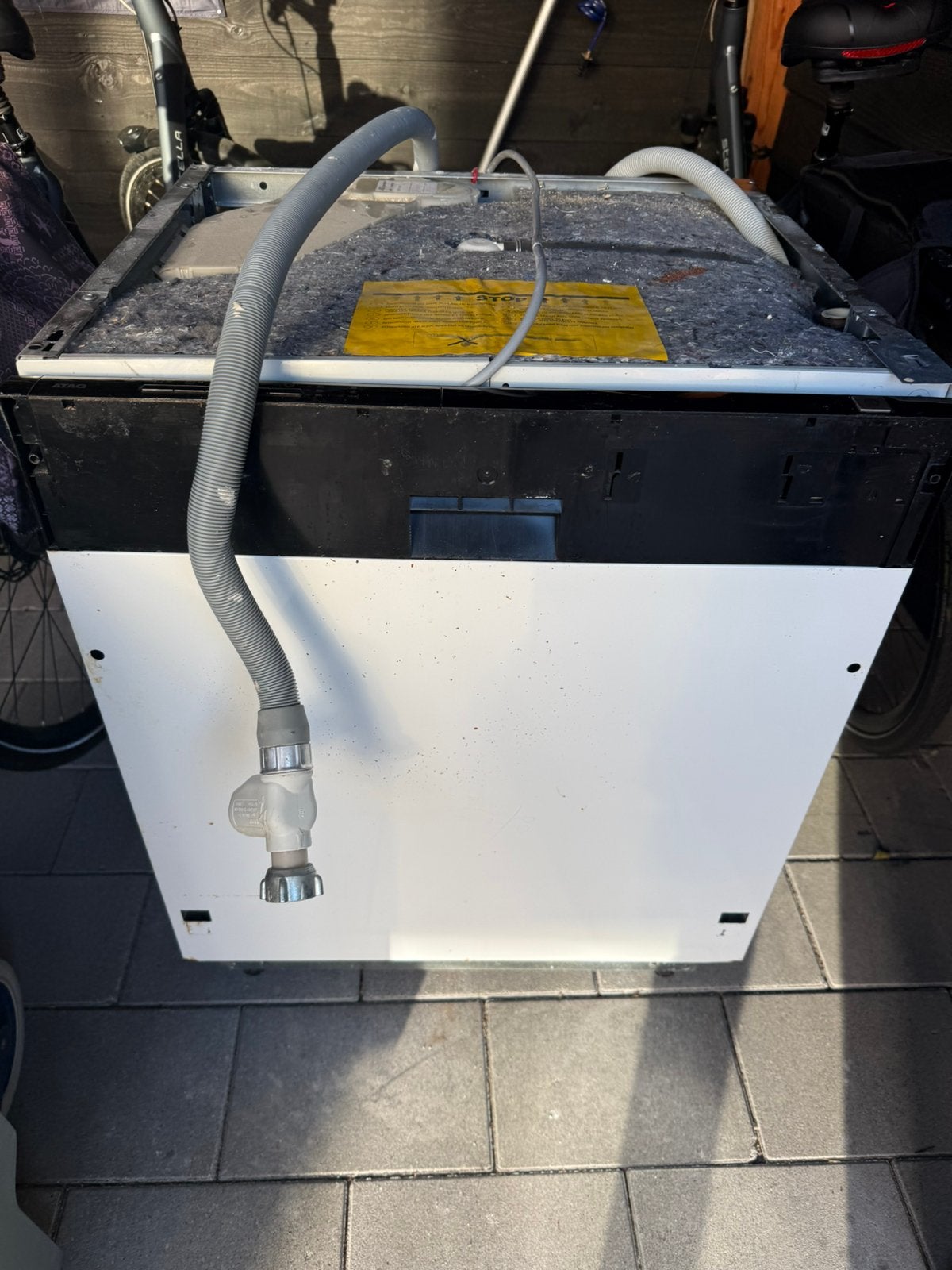 Atag inbouwvaatwasser, Ophalen, Minder dan 85 cm, Minder dan 10 liter, Inbouw