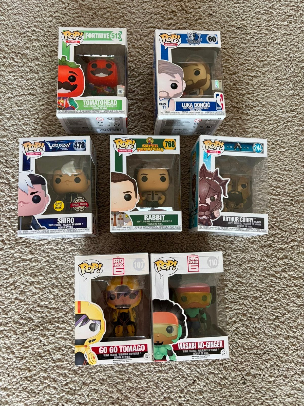 Diverse Funko Pop! Figuren Collectie -  in Doos, Verzamelen, Ophalen of Verzenden, Zo goed als nieuw
