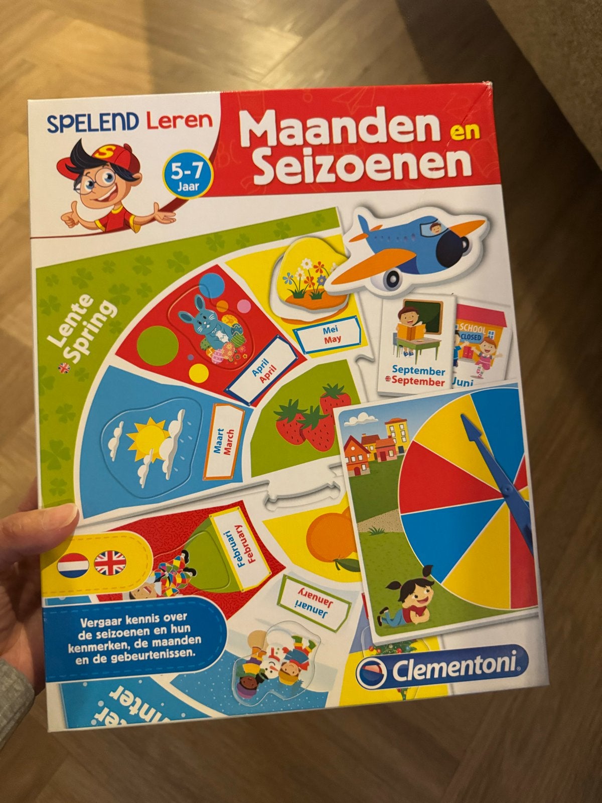 Clementoni Spelend Leren: Maanden en Seizoenen (5-7 jaar), Verzenden, Gebruikt, Puzzelen