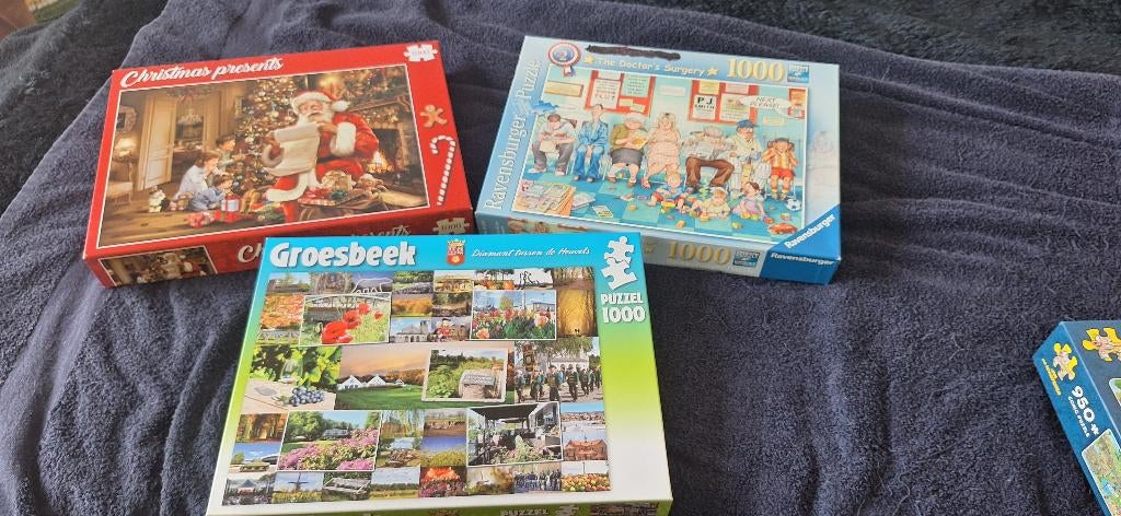 puzzels 1000 stukjes, Ophalen, 500 t/m 1500 stukjes, Gebruikt