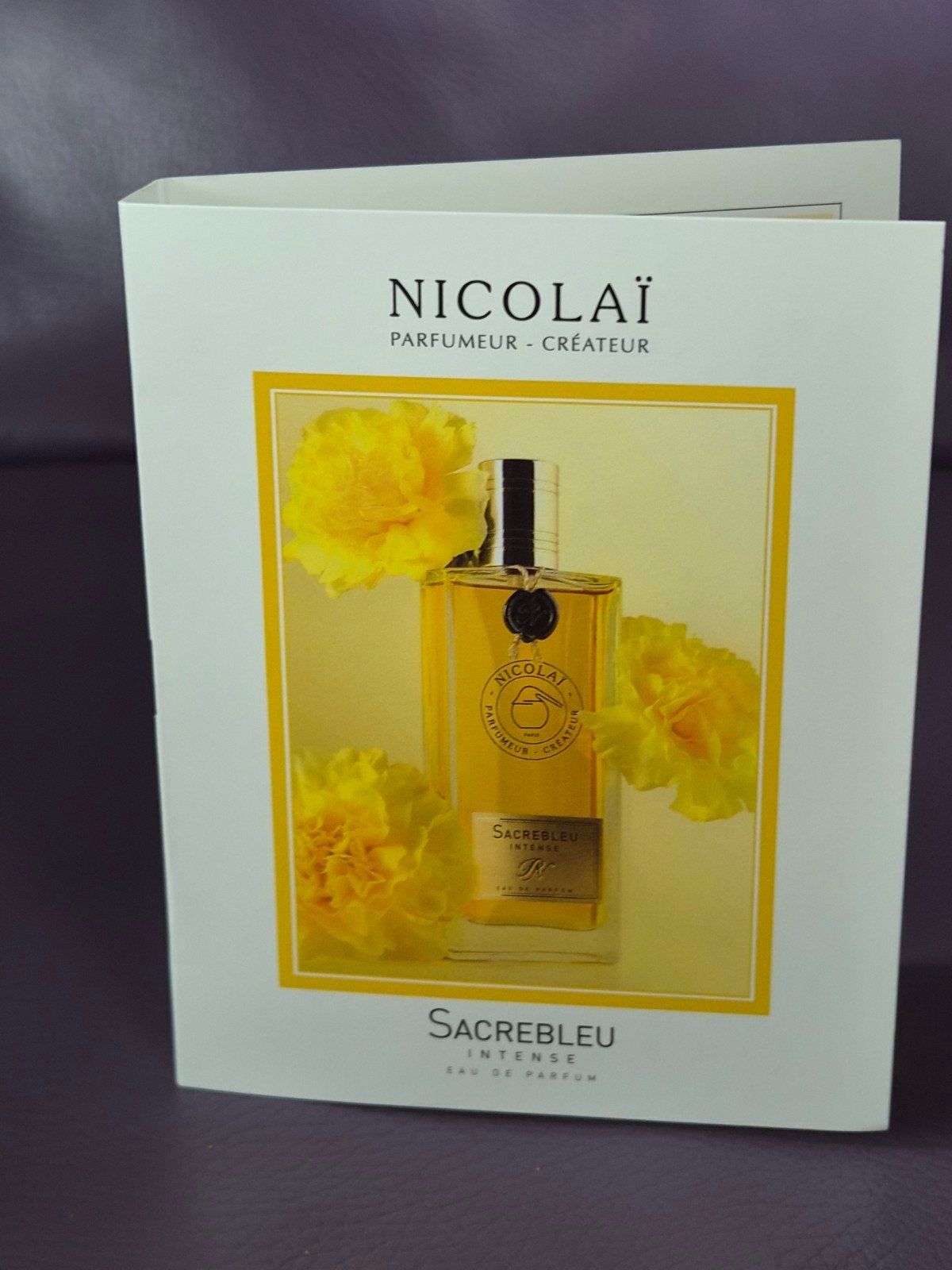 Nicolai Sacrebleu Intense Eau de Parfum Sample, Verzenden, Nieuw