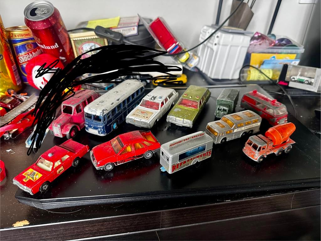 Kavel oude siku, matchbox, dinky toys, Kinderen en Baby's, Speelgoed | Racebanen, Ophalen of Verzenden, Zo goed als nieuw, Elektrisch