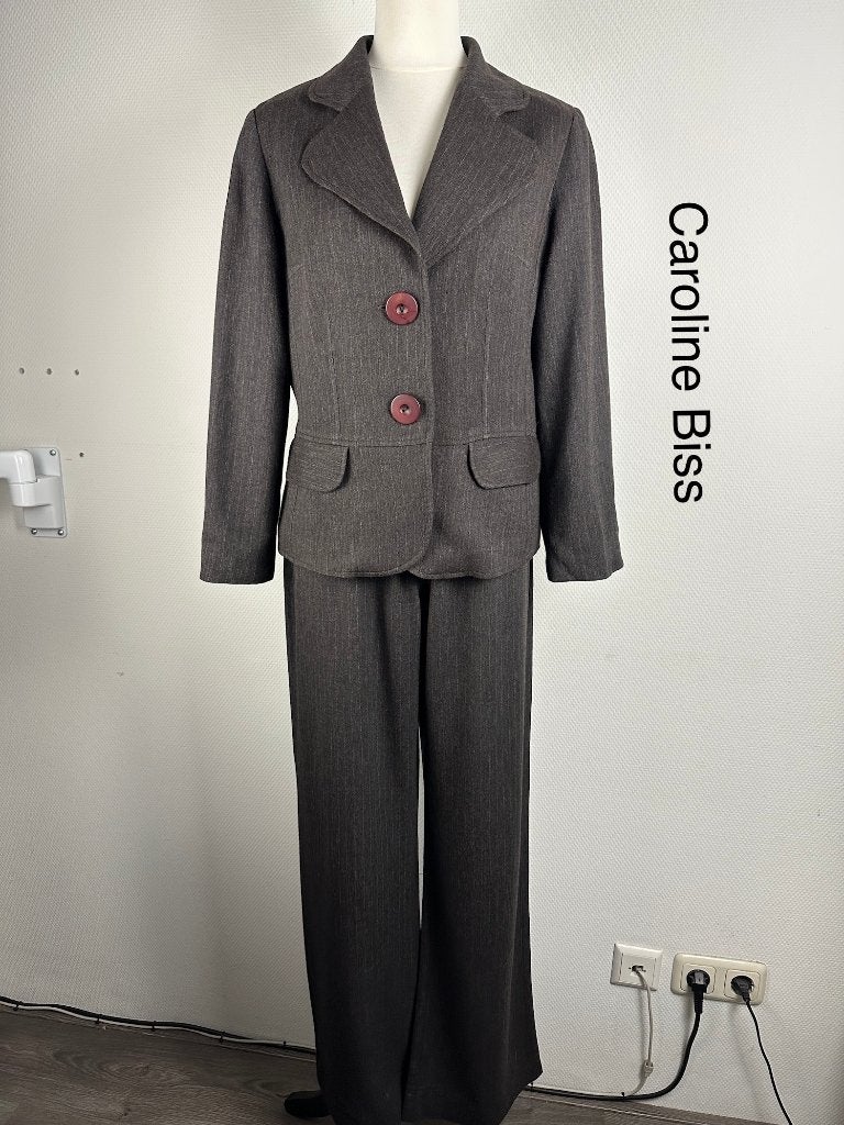 Caroline Biss Broekpak  (mt: 40/42) 20,3/9353, Kleding | Dames, Jasjes, Kostuums en Pakken, Maat 38/40 (M), Caroline Biss, Caroline Biss