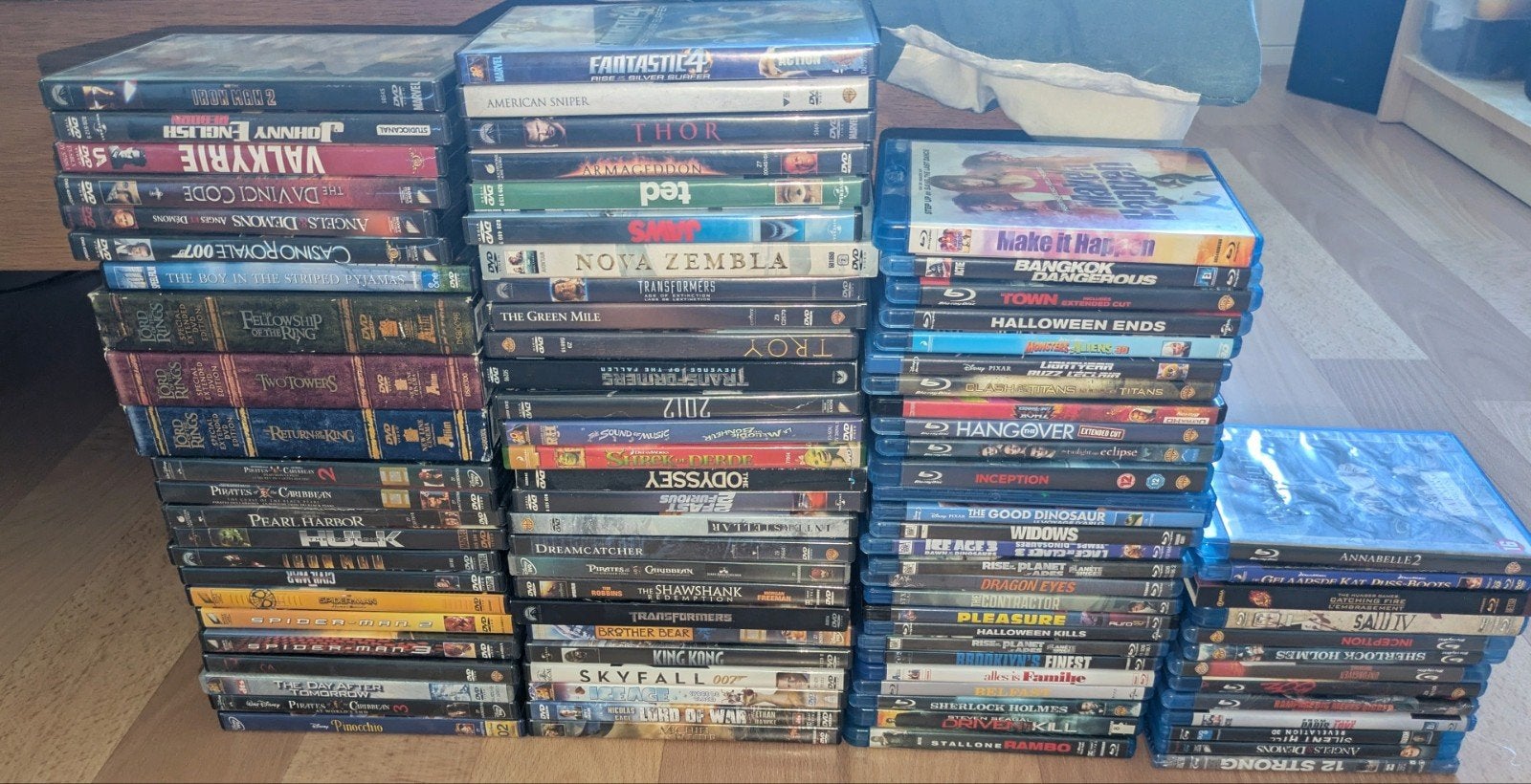 Partij Blu-Ray & DVD, Ophalen of Verzenden, Gebruikt
