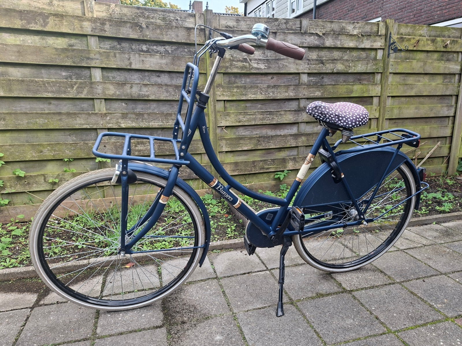 Burgers fiets - 2 jaar oud, 3 versnellingen, terugtraprem, Terugtraprem, Versnellingen, Zo goed als nieuw, Ophalen