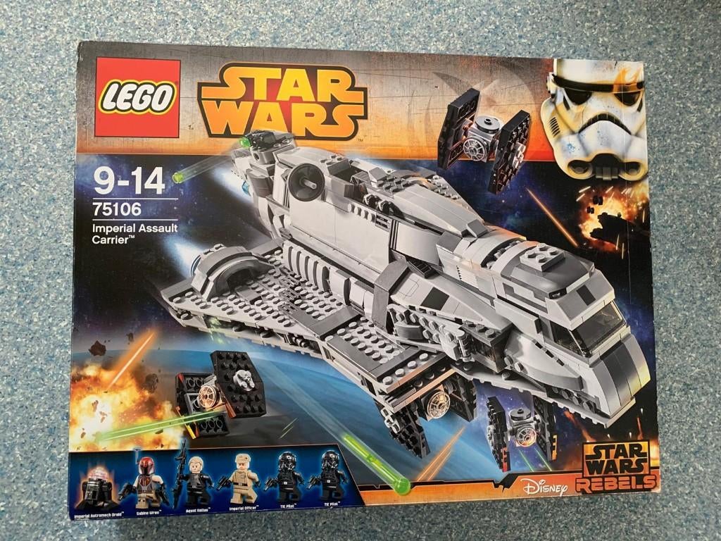 Lego Star Wars Imperial Assault Carrier 75106, Star Wars, Lego, Nieuw, Ophalen of Verzenden