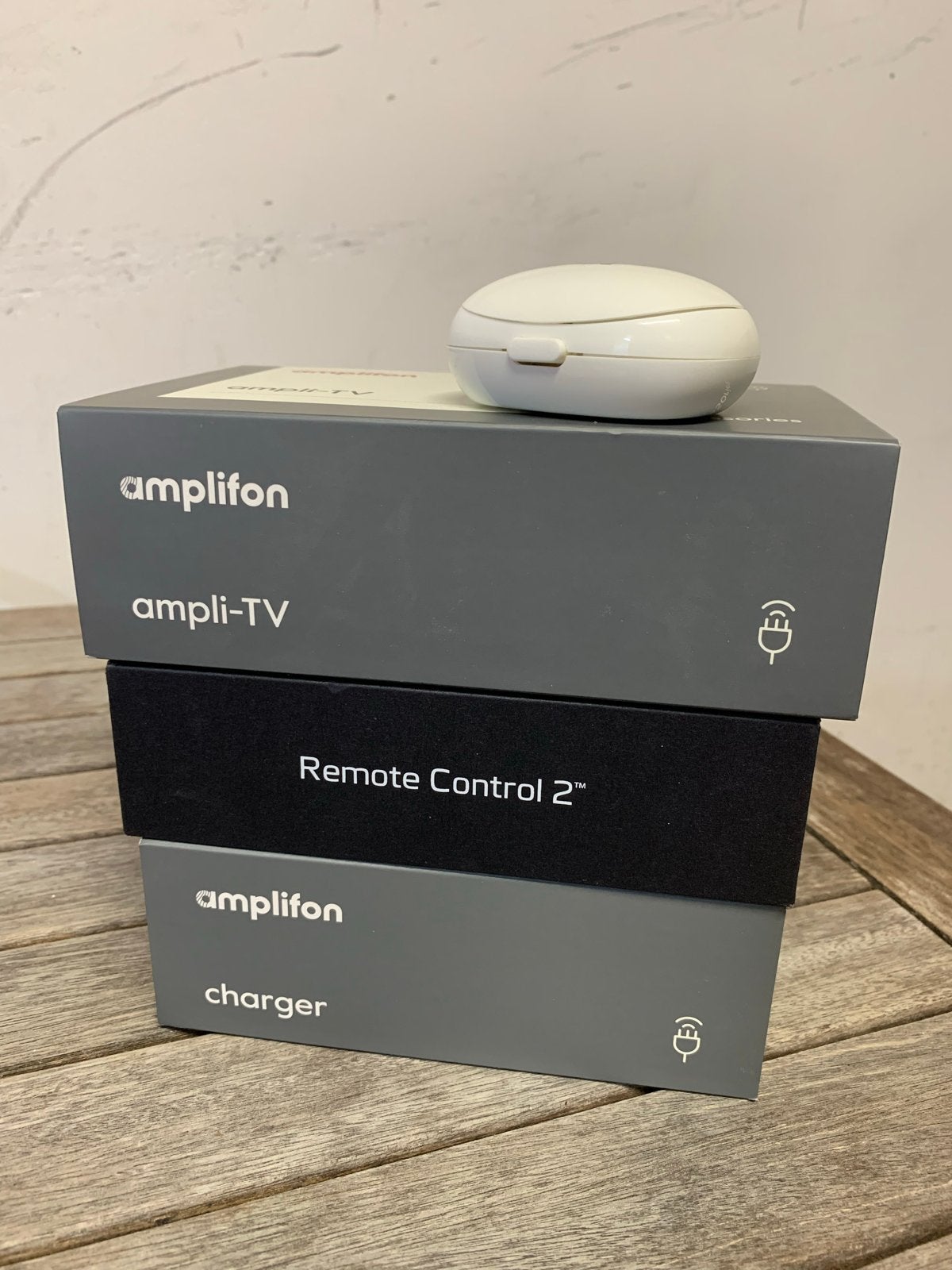 Nieuw Amplifon LIHO hoortoestel L+R met accessoires, Ophalen of Verzenden, Nieuw