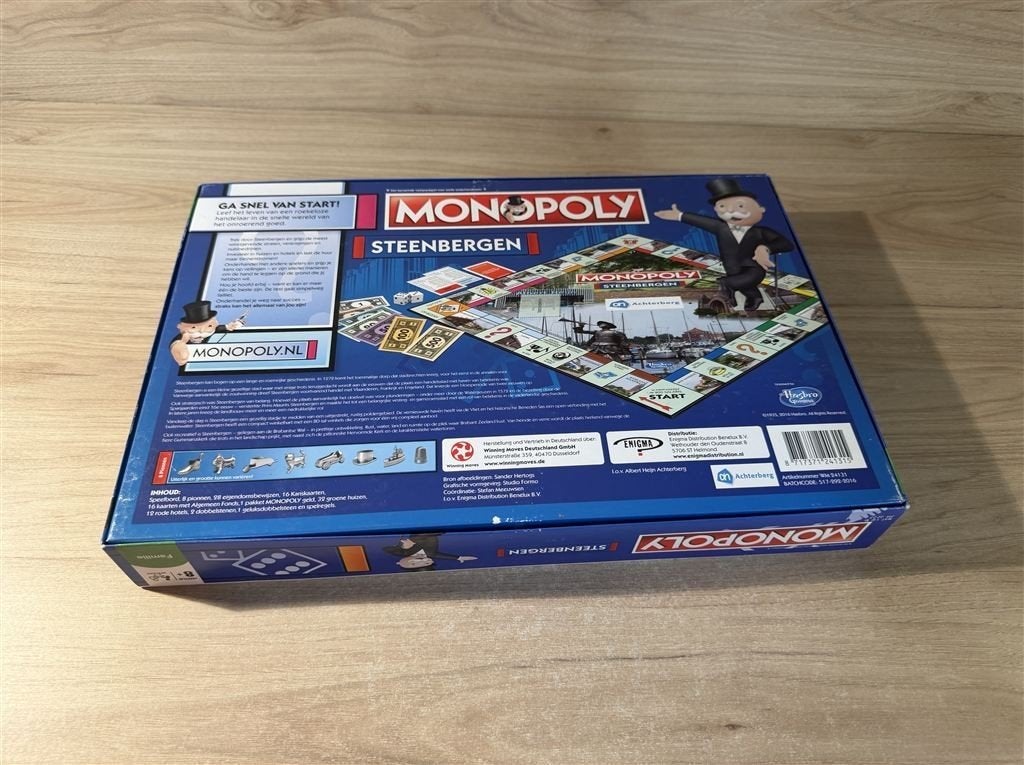 Monopoly Steenbergen - s6133, Verzenden, Zo goed als nieuw