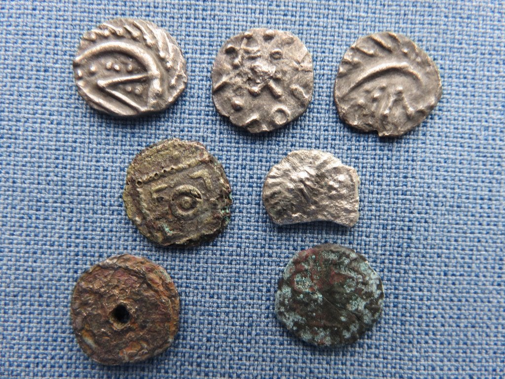 Sceatta , s - ca. 670 / 750 A.D. - bodemvondsten, Ophalen of Verzenden, Vóór koninkrijk, Losse munt, Zilver