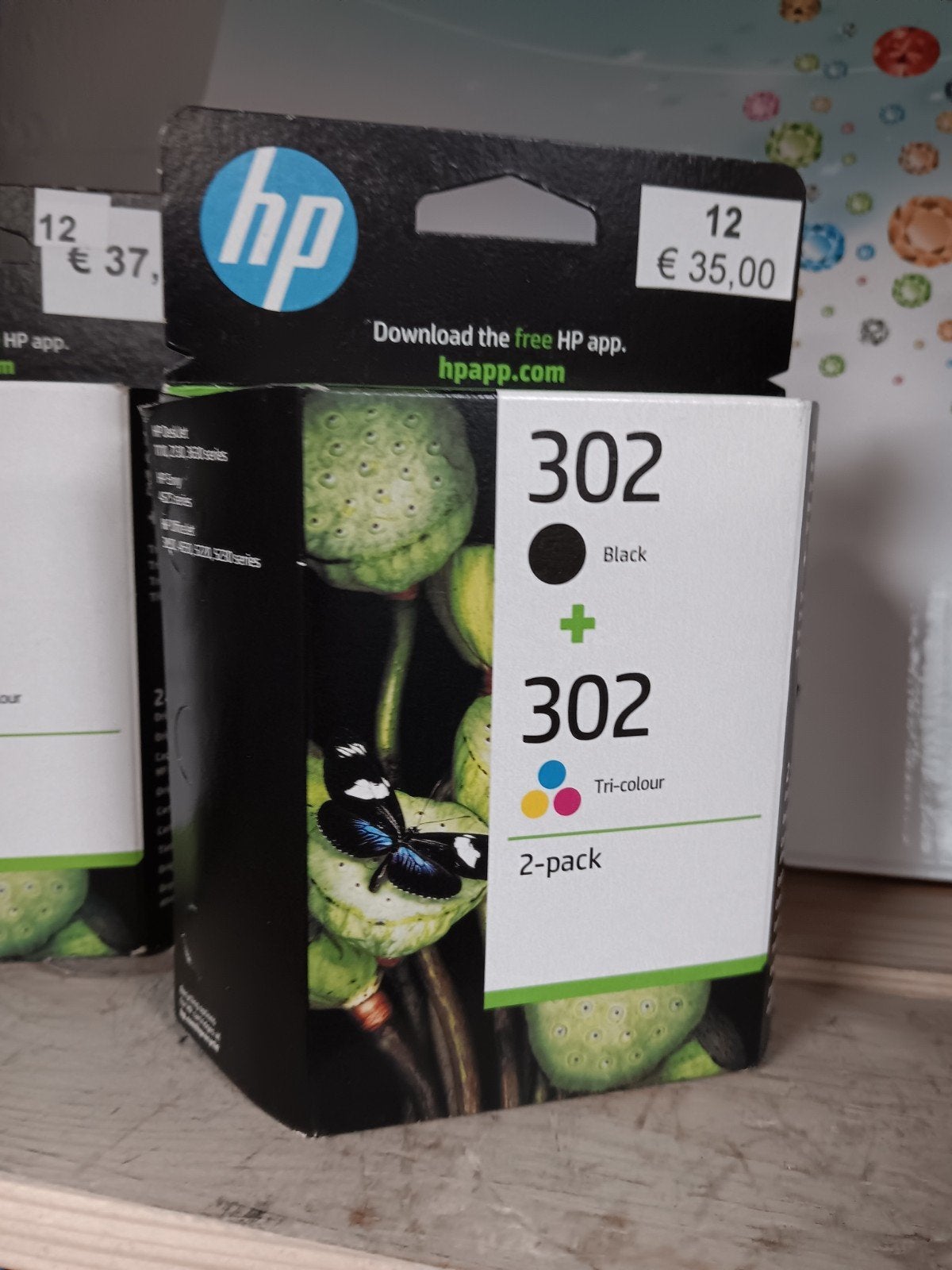 HP 302 Inktcartridge Zwart + Kleur 2-pack, Cartridge, Nieuw, Ophalen of Verzenden, Info@hp.com