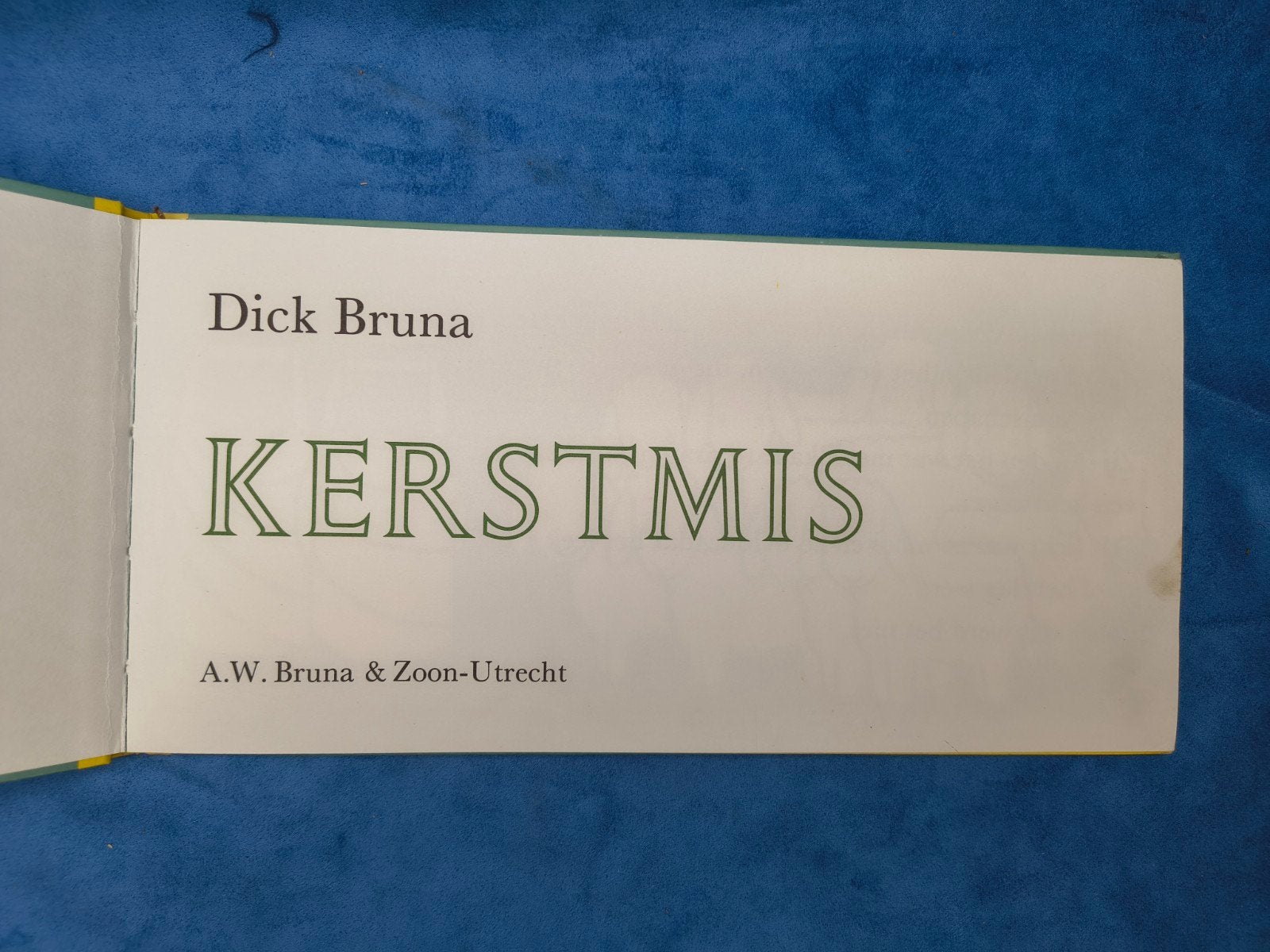 Kerstmis - Dick Bruna (1976), Ophalen of Verzenden, Gelezen, Dick Bruna, Sprookjes