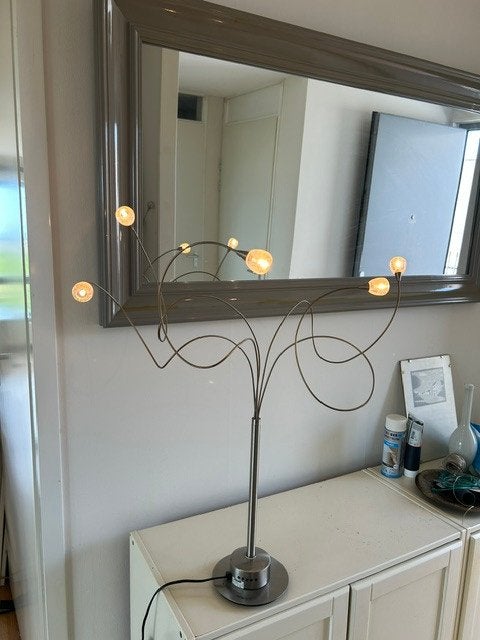 vintage halogeenlamp naar Harco Loor, Ophalen, Gebruikt, Vintage modern, Glas