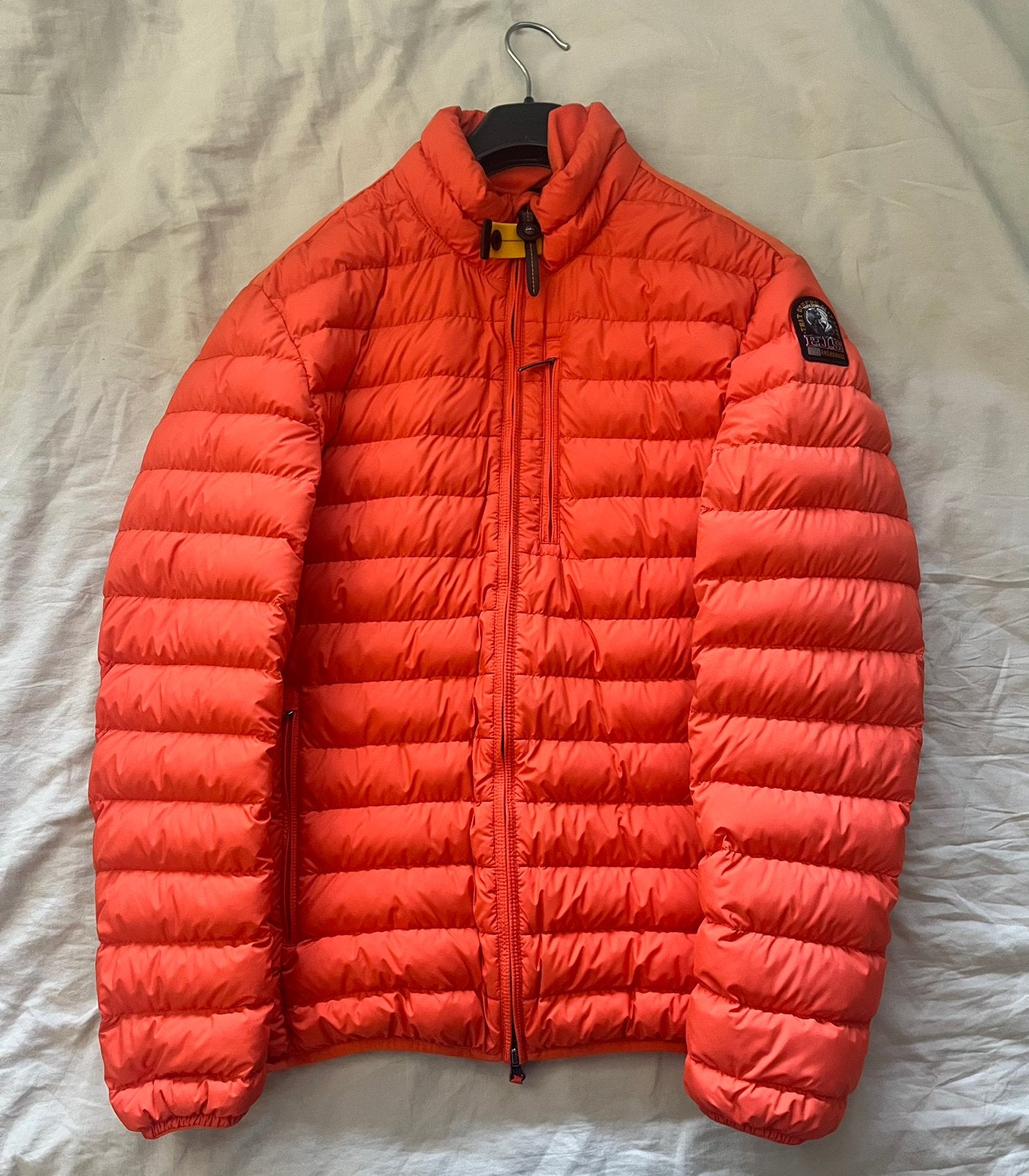 Parajumpers Ugo herenjas oranje maat L Zgan!, Ophalen of Verzenden, Zo goed als nieuw, Maat 52/54 (L), Oranje