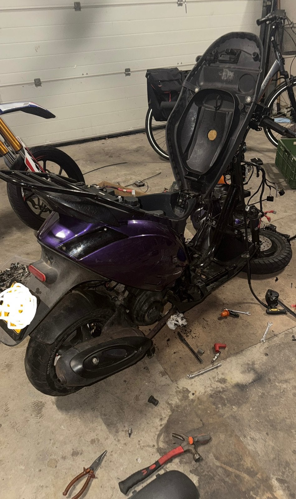 Piaggio Zip onderdelen, Fietsen en Brommers, Brommeronderdelen | Scooters, Ophalen, Zo goed als nieuw, Overige typen, Piaggio