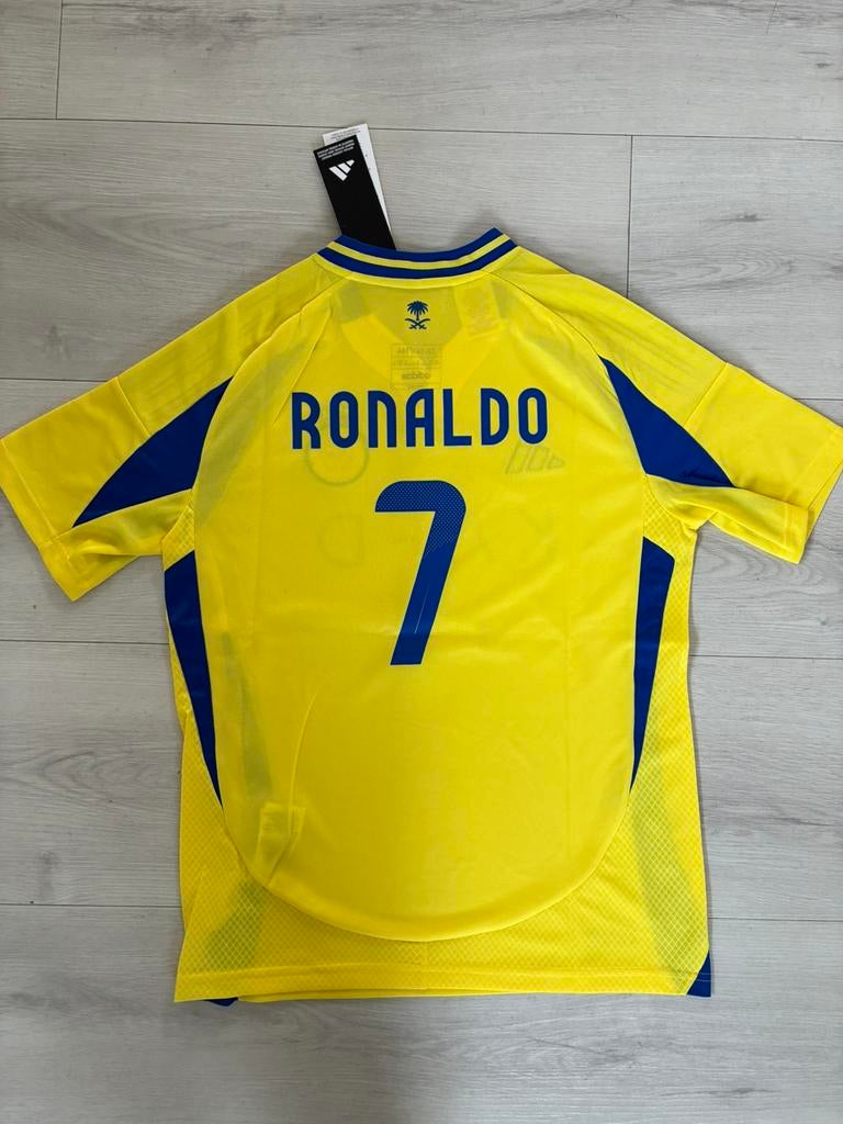 Origineel Ronaldo Al Nassr shirt maat 164, Ophalen of Verzenden, Nieuw, Jongen of Meisje, Sport- of Zwemkleding