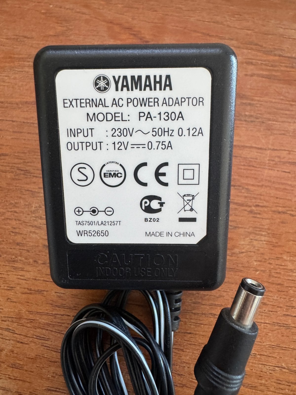Yamaha pa-130a adapter, Ophalen of Verzenden, Zo goed als nieuw
