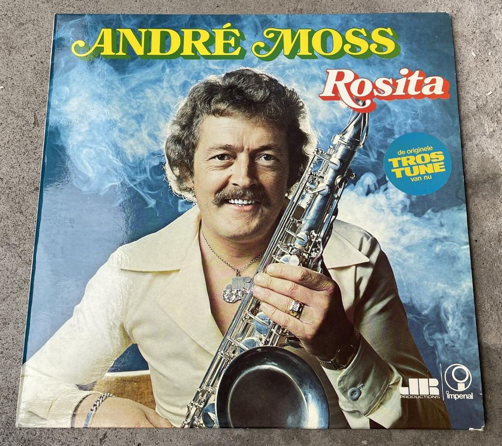 Andre Moss - Rosita lp, Fotohoes, Ophalen of Verzenden, Gebruikt, 12 inch