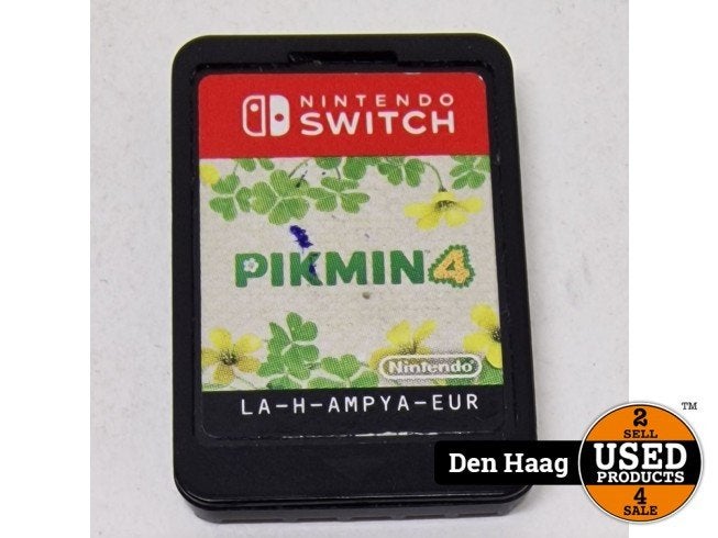 Nintendo Switch |  Pikmin 4, Nintendo, Zo goed als nieuw, Support@nintendo.com, 11-1 Hokotate-cho, Kamitoba, Minami-ku
Kyoto 601-8501
Japan