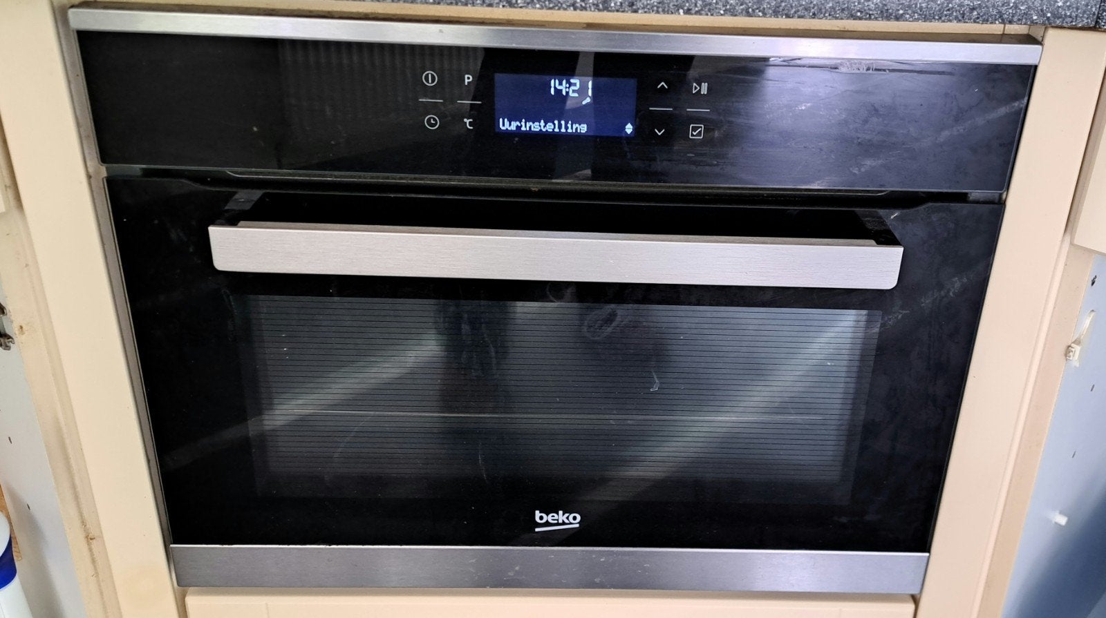 Beko Inbouw Oven - Compact en Modern (59x45 cm), Ophalen, 45 tot 50 cm, Gebruikt, Oven