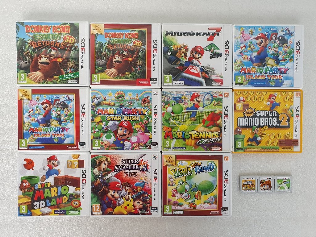 Nintendo 3DS Mario Games, Avontuur en Actie, Gebruikt, 1 speler, Ophalen of Verzenden