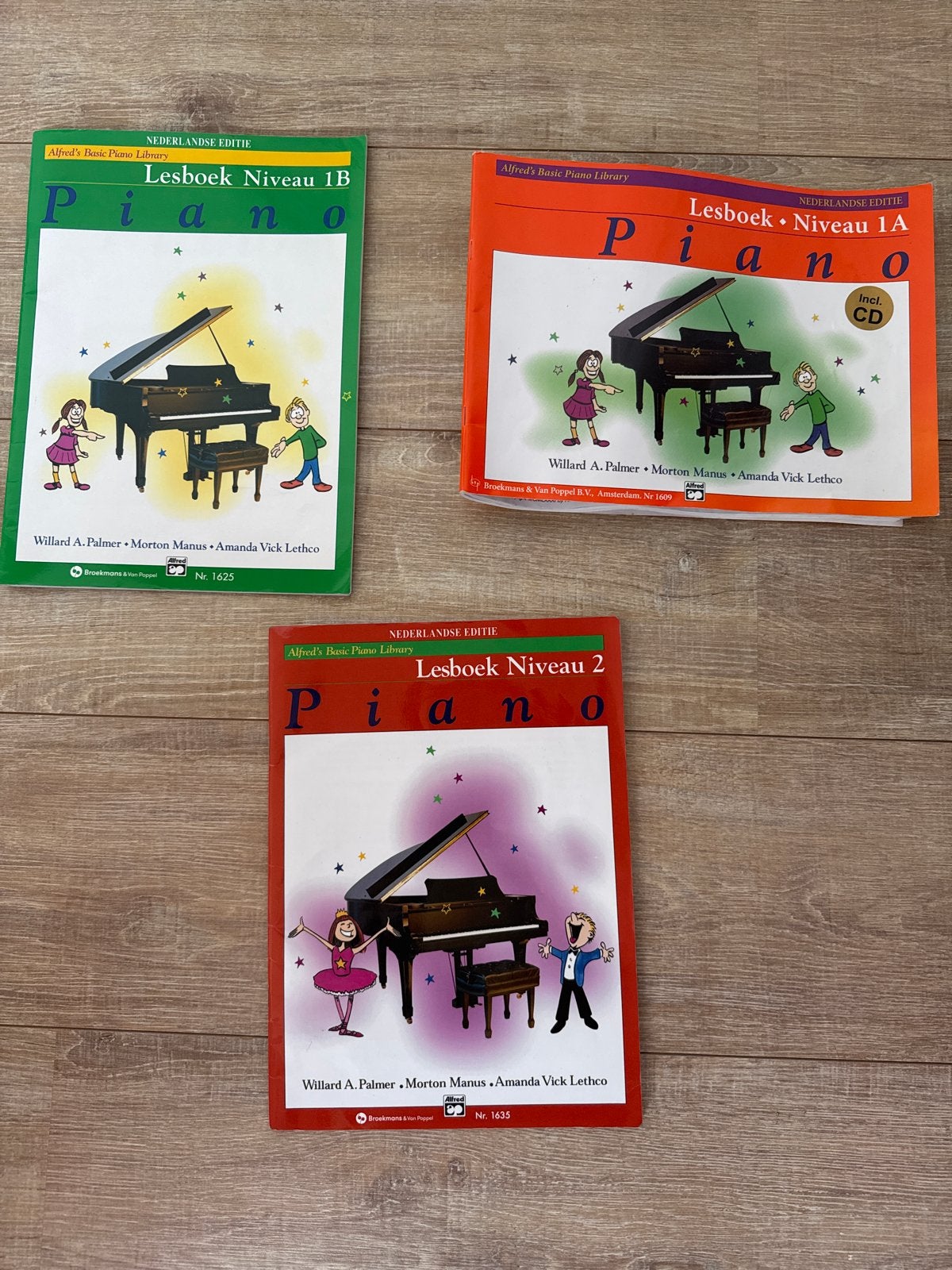 Alfred's Basic Piano boeken, Gebruikt, Klassiek, Les of Cursus, Ophalen of Verzenden