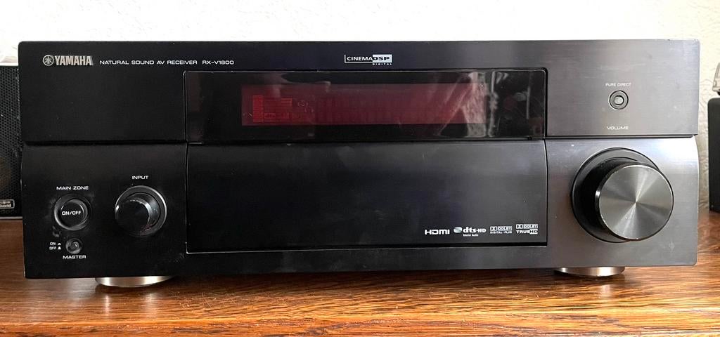 Yamaha RX V1800 AV Receiver, Ophalen, Gebruikt, Yamaha, 120 watt of meer