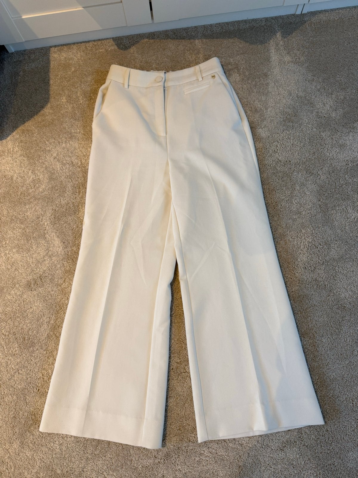 JOSH V JV KATE Witte Pantalon Maat M ZGAN, Maat 38/40 (M), Wit, Ophalen of Verzenden, Zo goed als nieuw