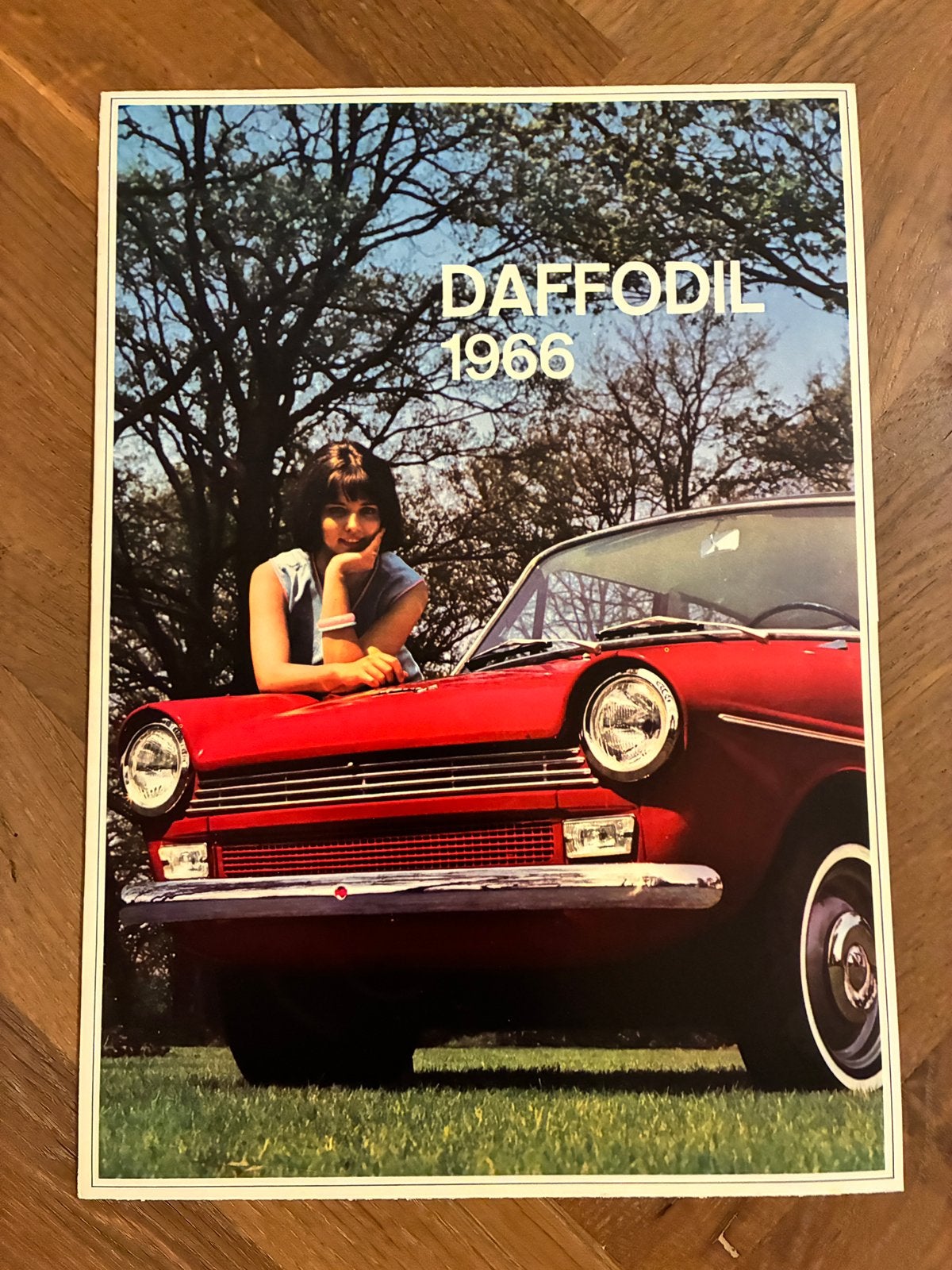 1966 DAF Daffodil brochure, Verzenden, Zo goed als nieuw, Overige merken