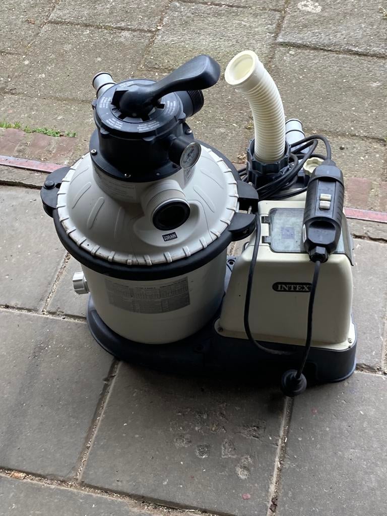 Zwembad compleet met pomp en verwarming, Ophalen of Verzenden, Gebruikt