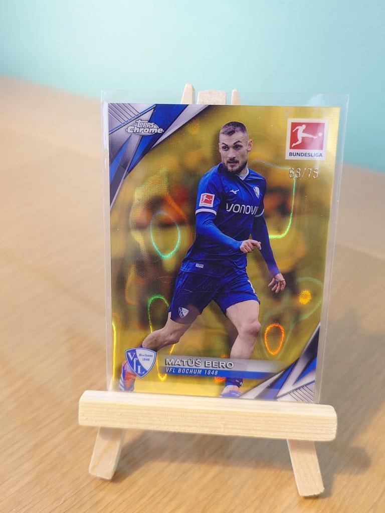 Topps Chrome Matús Bero VFL Bochum /75, Verzenden, Zo goed als nieuw