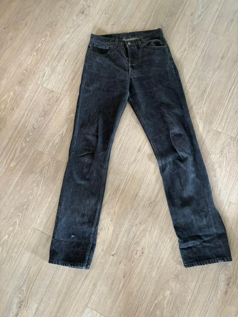 Levi’s Strauss W30 / L34 zwart antraciet jeans, Ophalen of Verzenden, Gedragen, Zwart, W30 - W32 (confectie 38/40)