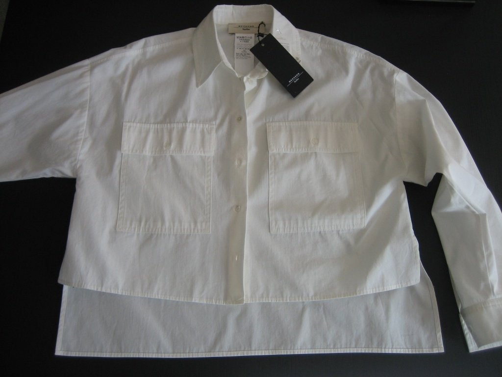 Nieuwe Max Mara Weekend blouse ecru maat 34/36, Max Mara Weekend, Wit, Nieuw, Ophalen of Verzenden