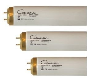 Collageen Pro Beauty 100W Lampen  1/2  prijs nieuw in doos, Ophalen, Nieuw, Haarverzorging