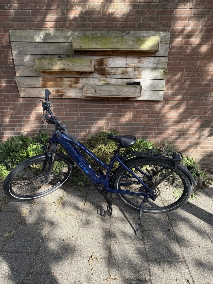 CUBE elektrische fiets, hybrid touring pro, Versnellingen, Ophalen of Verzenden, Schijfrem, Gebruikt