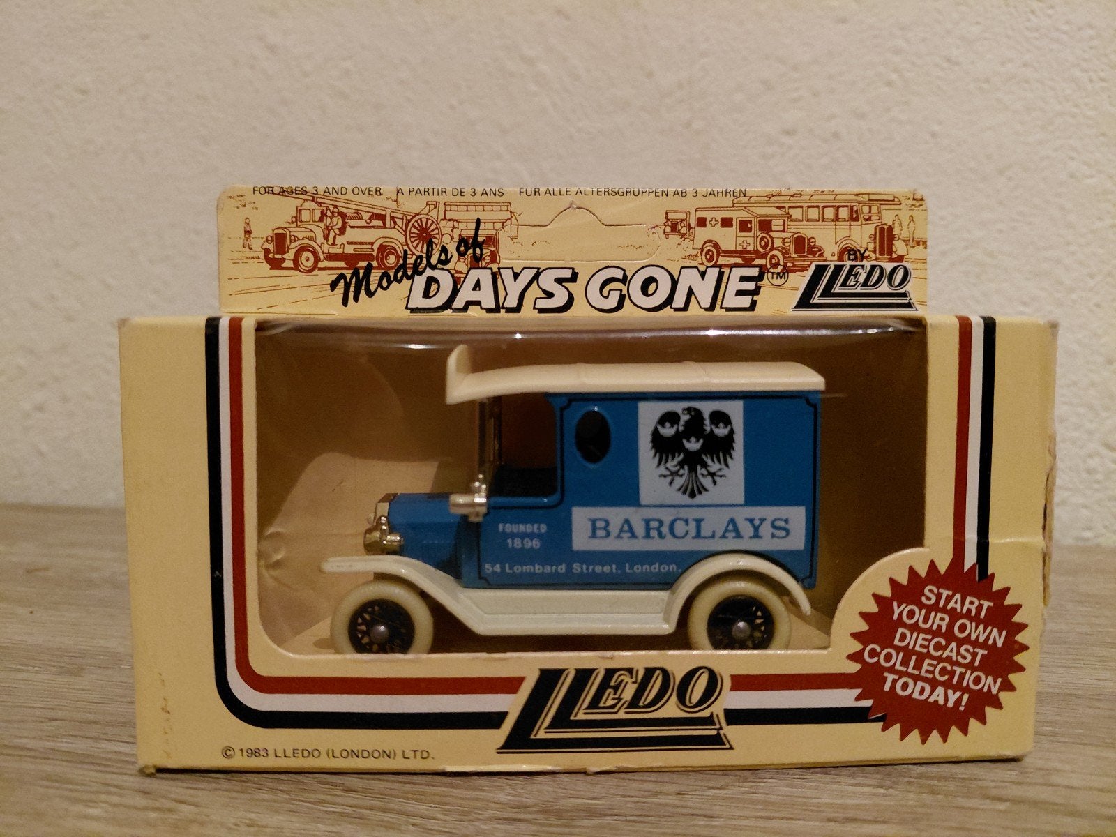 'Barclays' Ford 'T' Van, Overige merken, Auto, Verzenden, Groter dan 1:32