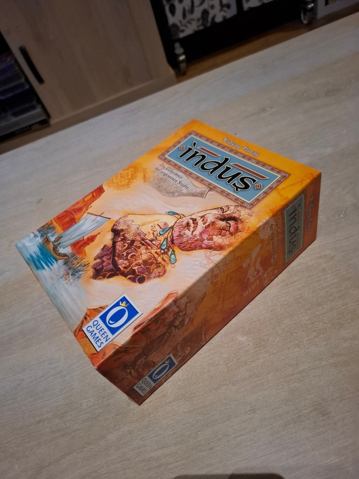 Indus bordspel - Het geheime van de vergeten stad🇩🇪 duits, Hobby en Vrije tijd, Gezelschapsspellen | Bordspellen, Ophalen of Verzenden