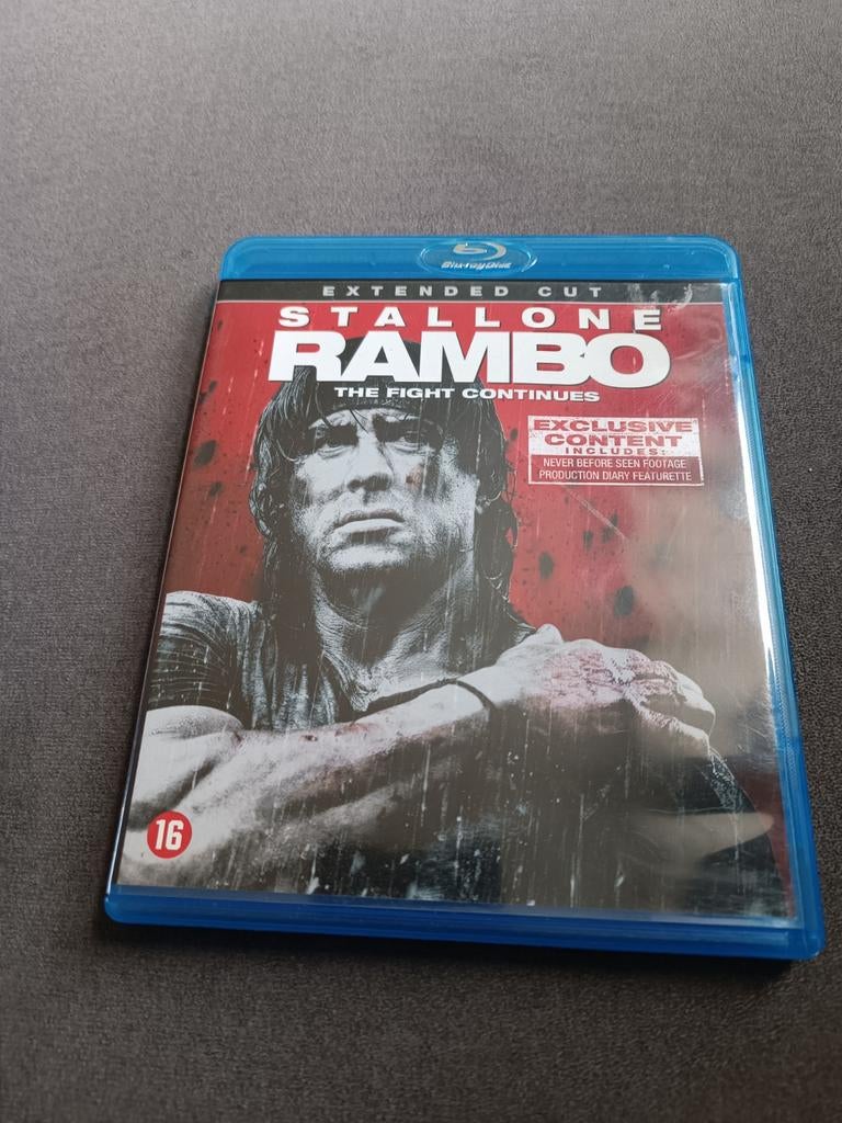 Rambo - bluray, Cd's en Dvd's, Blu-ray, Ophalen of Verzenden, Zo goed als nieuw, Actie