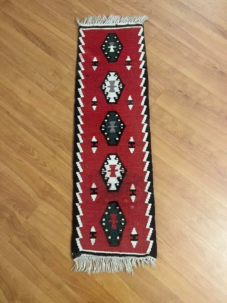 Vintage kelim kleed met foam mat 102/33, Djt@dejuistetoon.eu, Ophalen of Verzenden, Zo goed als nieuw, Mon Plaisir 19, Etten-Leur, Netherlands
